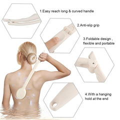 LFJ soft-bristle brush head delivers gentle cleansing and dirt removal.