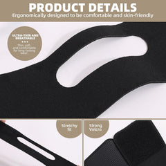 LGNOVQ V-Line Lifting Mask taping demonstration for effortless application