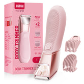 LGTGH bikini trimmer with mirror and LED light for precise grooming in hard-to-see areas.