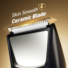 LGTGH IPX7 waterproof design enables comfortable wet or dry trimming and easy cleanup.