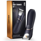 LGTGH rechargeable trimmer with mirror and LED for precise grooming in hard-to-see areas.