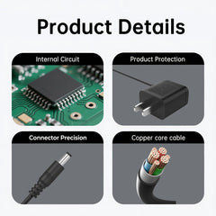LIANSUM security-design emphasizes protection against short-circuit and overheat during charging.