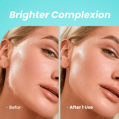 Liberex device with LED light aiding precise dead skin and fuzz removal