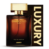 Liberty Oud Arabic Perfume bottle front view with premium design and lasting scent