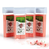 Liddy Dance rose roll-on wax cartridges four pack for at home waxing