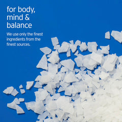 LIFE-FLO Pure Magnesium Bath Flakes con minerales trazas para una experiencia de baño en casa.