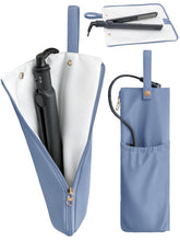 Lifeplus holder & mat flat view showing spacious surface for hot tools.