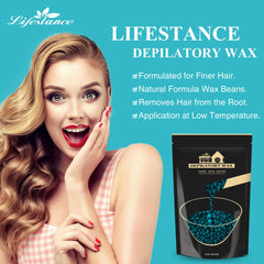 Lifestance Brazilian bikini waxing with jasmine wax beads for effective removal.