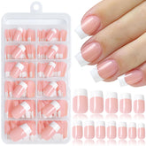 Lifextol Frances tip cortas en cuadrado para manicura rápida en casa