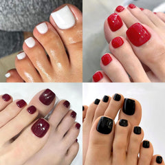 Lifextol uñas pie 24 colores, combina con tu atuendo.