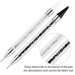 Light Rain included clay helps secure or remove rhinestones on nails
