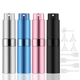 Lil Ray 8ml portable perfume atomizer in matte black, ideal for travel touch-ups