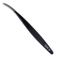 Lilac St lash applicator curved tip for precise lash placement during extensions.