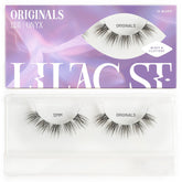 Lilac St Originals 12mm lash clusters closeup showing soft natural fibers for a seamless look.