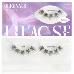 Lilac St Originals 12mm lash clusters closeup showing soft natural fibers for a seamless look.