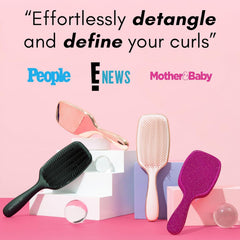 Cepillo Lily England para cabello mojado con cerdas flexibles que definen rizos