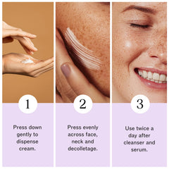 LilyAna Naturals night routine scene shows nighttime application.