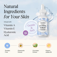 Aplicación facial con LilyAna Naturals para suavizar la textura con uso diario.