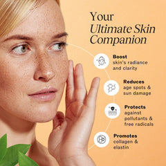 Textura ligera del Sérum LilyAna Naturals Vitamina C, absorción rápida.