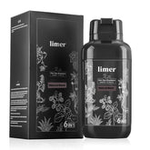 Limer Hair Dye Shampoo Natural Black bottle for easy at-home gray coverage