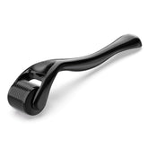 Linduray Skincare titanium derma roller for the face improves product absorption.