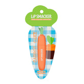 Lip Smacker carrot lip balm in a carrot-shaped case adds festive spring charm.