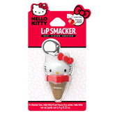 Lip Smacker Hello Kitty ice cream cone balm provides smooth moisture