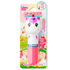 Lip Smacker Lippy Pals Unicorn balm delivers soft hydration with a playful unicorn design.