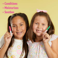 Lip Smacker Cotton Candy bottle emphasizes sweet scent and smooth lips