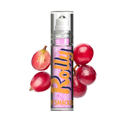 Lip Smacker Rolly gloss roller-ball close-up with cooling glide and shine.