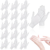 Lipetol white cotton gloves for overnight moisturizing to lock in lotion