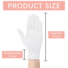 Lipetol XL gloves with extended wrists for comfortable wear and wrist coverage