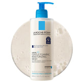 Lipikar AP+ espuma hidratante para ducha, hidratación inicial suave.