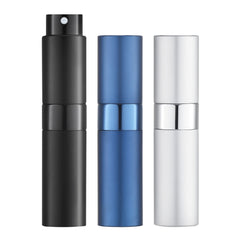 LISAPACK 8ml black atomizer for on-the-go perfume spritzes