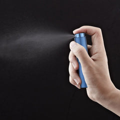 Lisapack 8ml atomizer dispense-action highlights easy spray with leak-free design