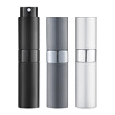 LISAPACK 8ml atomizer bottle in black for portable fragrance on the go