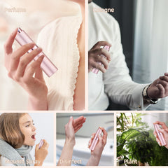 Lisapack 8ml atomizer in purple for discreet travel fragrance.