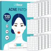 LitBear pack de 720 parches hidrocoloides para cubrir granos de forma continua.