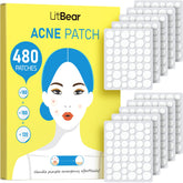 LitBear parches acne caja-480-unidades para cobertura total de imperfecciones