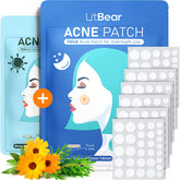 LitBear parches acné día 8mm, discretos para uso diario y cubrir imperfecciones