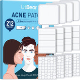 LitBear large pimple patch 60x60mm covers large breakouts for targeted healing.