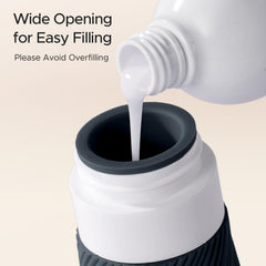LitBear plastic jars 0-34oz compact and portable for creams