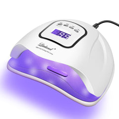 Liteland UV Gel Nail Lamp front view enabling spacious curing for efficient sessions