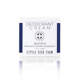 Little Seed Farm desodorante crema loto azul, aroma suave para piel sensible.