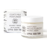 Little Seed Farm Goat's Milk Face Moisturizer bottle for daily hydration.