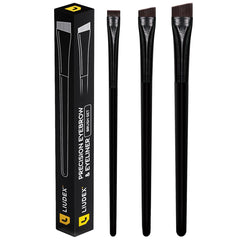 LIUDEX eyebrow brush with ultra-thin angled tip for precise brow shaping and filling.