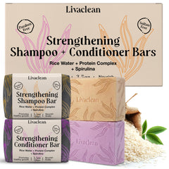 Livaclean champú-bar arroz-agua: limpieza suave que cuida el cabello