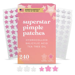 LivaClean Star patches pack display for overnight blemish care.
