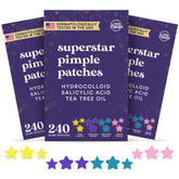 LivaClean star patches 720 ct pack ready for blemish coverage
