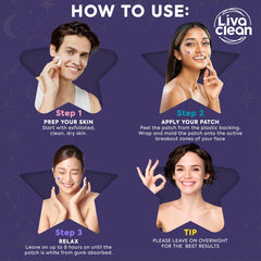 LivaClean star patch medium size for medium blemishes